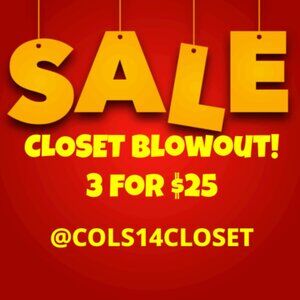 3 Items for $25